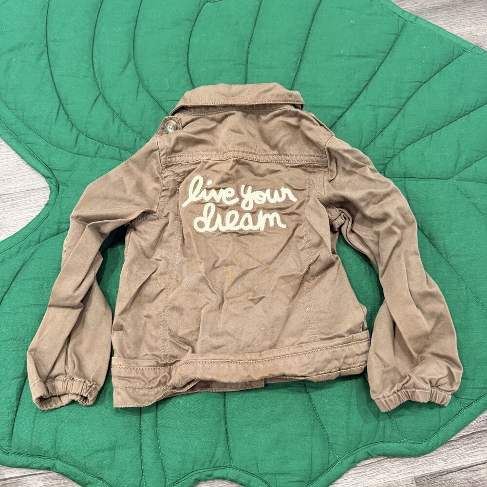 Peek 12-18M Live Your Dream Utility Jacket